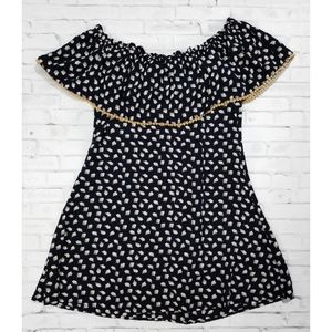 THML Ruffle Off The Shoulder Dress Medium